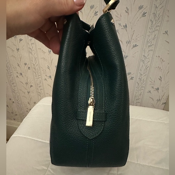 Kate Spade Green Leather Shoulder Bag - Picture 6 of 16